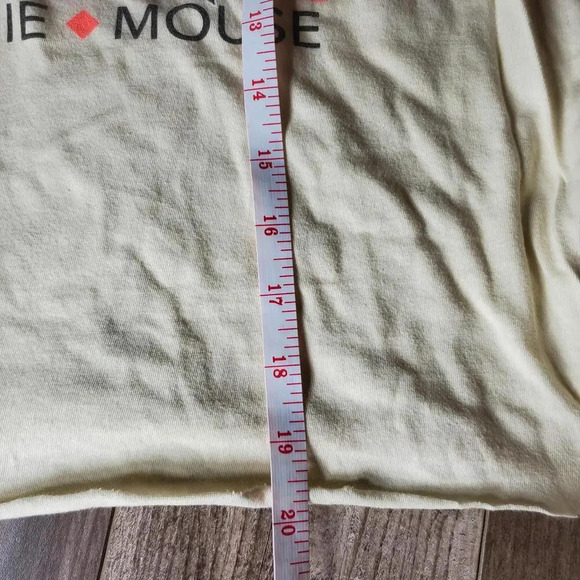 Disney Collection by Neff Minnie Mouse Long Sleeve T-Shirt Women's Size XS - Picture 7 of 13